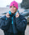 Storm Chaser Beanie in Pink