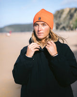 Storm Chaser Beanie in Warm Red