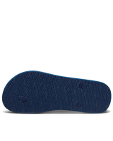 The Reef Mens Seaside Flip Flops (2022) in Navy