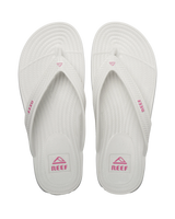 The Reef Womens Water Court Flip Flops in White