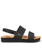 The Reef Womens Water Vista Sandal in Black & Tan