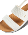 The Reef Womens Water Vista Sandal in White & Tan