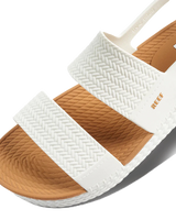 The Reef Womens Water Vista Sandal in White & Tan