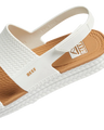 The Reef Womens Water Vista Sandal in White & Tan