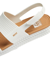 The Reef Womens Water Vista Sandal in White & Tan