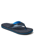 The Reef Mens The Ripper Flip Flops in Black & Blue