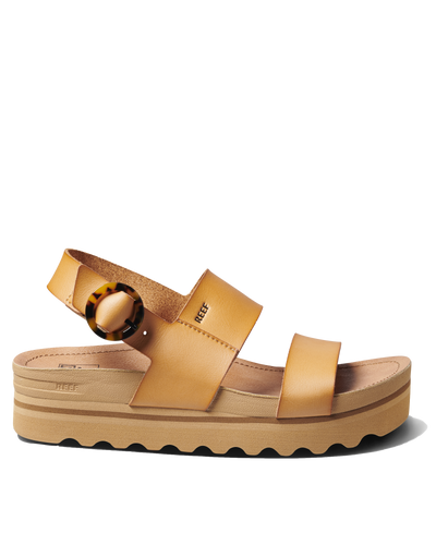 Vista Hi Buckle Sandals in Natural