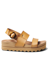 Vista Hi Buckle Sandals in Natural