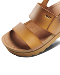 Vista Hi Buckle Sandals in Natural