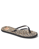 The Reef Womens Bliss-Full Flip Flops in Classic Leopard