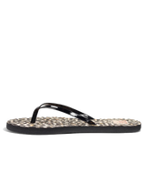 The Reef Womens Bliss-Full Flip Flops in Classic Leopard