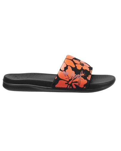 The Reef Womens One Sliders in Hibicus