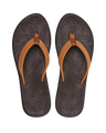 The Reef Womens Tides Flip Flops in Brown