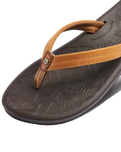 The Reef Womens Tides Flip Flops in Brown