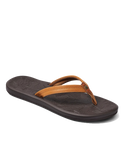 The Reef Womens Tides Flip Flops in Brown