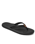 The Reef Womens Tides Flip Flops in Black