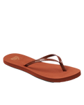 The Reef Womens Bliss Nights Flip Flops in Brunette