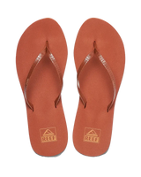 The Reef Womens Bliss Nights Flip Flops in Brunette