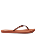 The Reef Womens Bliss Nights Flip Flops in Brunette