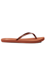 The Reef Womens Bliss Nights Flip Flops in Brunette