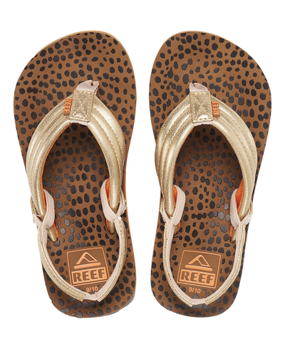 The Reef Girls Girls Little Ahi Flip Flops in Wild