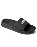 The Reef Boys Boys One Sliders in Black & White