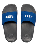 The Reef Boys Boys One Sliders in Grey & Blue