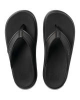 The Reef Womens Cushion Bondi Flip Flops in Black & Black