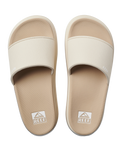 The Reef Womens Cushion Bondi Bay Sliders in Vintage & Oasis