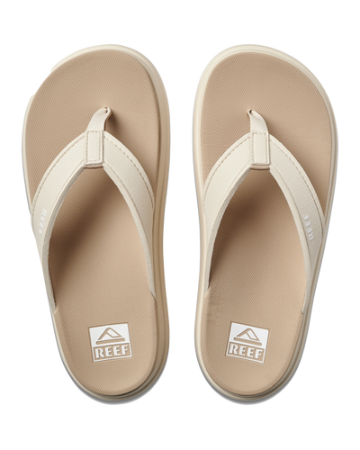 The Reef Womens Cushion Bondi Flip Flops in Vintage & Oasis