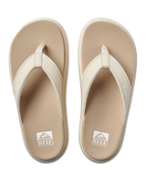 The Reef Womens Cushion Bondi Flip Flops in Vintage & Oasis