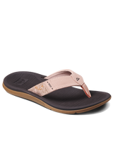 The Reef Womens Santa Ana Flip Flops in Peach Parfait