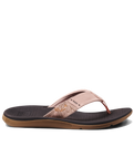 The Reef Womens Santa Ana Flip Flops in Peach Parfait