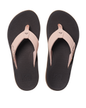 The Reef Womens Santa Ana Flip Flops in Peach Parfait