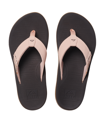 The Reef Womens Santa Ana Flip Flops in Peach Parfait