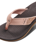 The Reef Womens Santa Ana Flip Flops in Peach Parfait