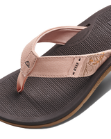 The Reef Womens Santa Ana Flip Flops in Peach Parfait