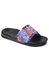 The Reef Girls Girls One Sliders in Purple Fronds