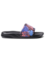 The Reef Girls Girls One Sliders in Purple Fronds