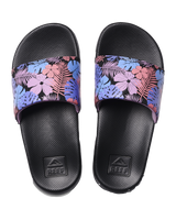 The Reef Girls Girls One Sliders in Purple Fronds