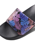 The Reef Girls Girls One Sliders in Purple Fronds