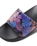 The Reef Girls Girls One Sliders in Purple Fronds