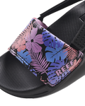 The Reef Girls Girls Little One Sliders in Purple Fronds