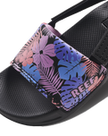 The Reef Girls Girls Little One Sliders in Purple Fronds