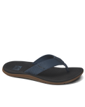 The Reef Mens Santa Ana Flip Flops in Orion Black