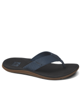 The Reef Mens Santa Ana Flip Flops in Orion Black