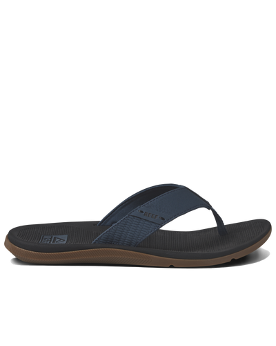 The Reef Mens Santa Ana Flip Flops in Orion Black