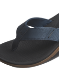 The Reef Mens Santa Ana Flip Flops in Orion Black