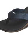 The Reef Mens Santa Ana Flip Flops in Orion Black