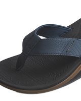 The Reef Mens Santa Ana Flip Flops in Orion Black